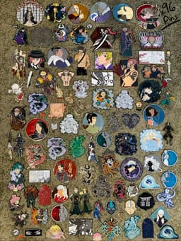 Anime Enamel Pins Huge Mega Lot 479+ Pieces Collection