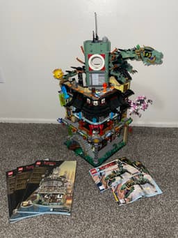 LEGO Ninjago City Mega Lot 6 Sets 17,000 Pieces Destiny Bounty