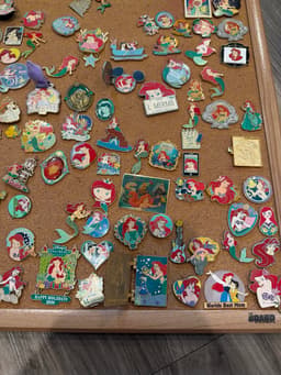 Huge Ariel Disney Pin Lot