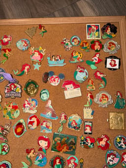 Huge Ariel Disney Pin Lot