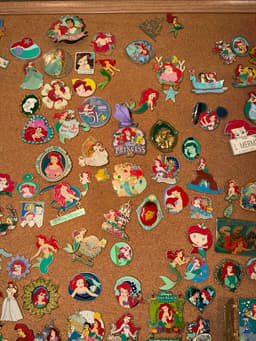 Huge Ariel Disney Pin Lot