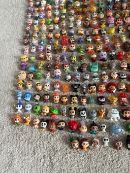 Disney Doorables Mega Lot 650+ Vehicles Playsets NO Duplicates