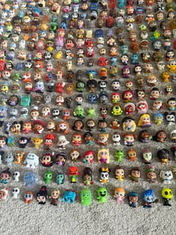 Disney Doorables Mega Lot 650+ Vehicles Playsets NO Duplicates