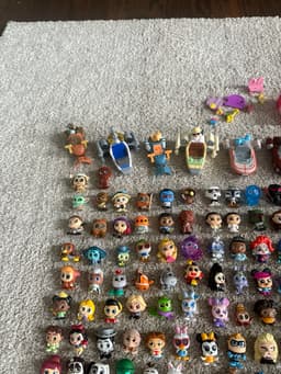 Disney Doorables Mega Lot 650+ Vehicles Playsets NO Duplicates