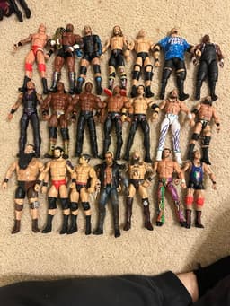 Huge WWE Wrestling Figure Collection Mega Lot