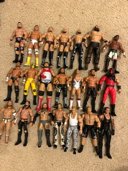 Huge WWE Wrestling Figure Collection Mega Lot