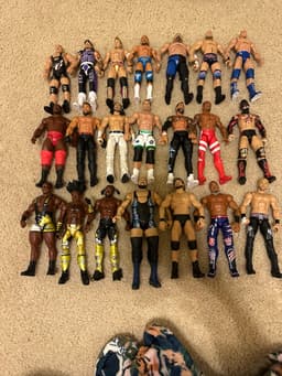 Huge WWE Wrestling Figure Collection Mega Lot