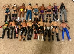 Huge WWE Wrestling Figure Collection Mega Lot